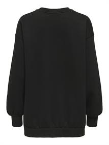 ONLEVISA L/S OVERSIZED O-NECK SWT black