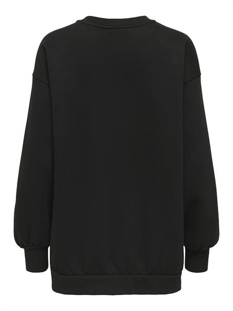 ONLEVISA L/S OVERSIZED O-NECK SWT black