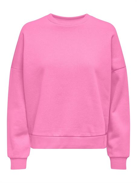 ONLFAVE L/S O-NECK SWT fuchsia pink