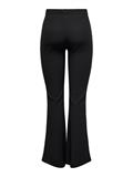 ONLFEVER RIB FLARED PANTS JRS black