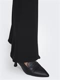 ONLFEVER RIB FLARED PANTS JRS black