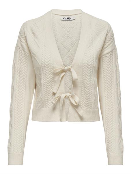 ONLFIA LIFE LS STRING CARDIGAN KNT NOOS whitecap gray