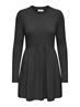 ONLFIA LS CABLE DRESS CS KNT dark grey melange