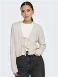 ONLFIA LS STRING CARDIGAN KNT NOOS whitecap gray