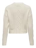 ONLFIA LS STRING CARDIGAN KNT NOOS whitecap gray