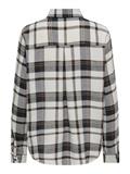 ONLFIE LS REG CHECK SHIRT WVN ecru