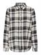 ONLFIE LS REG CHECK SHIRT WVN ecru