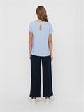 ONLFIRST ONE LIFE SS SOLID TOP NOOS WVN cashmere blue