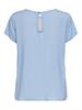 ONLFIRST ONE LIFE SS SOLID TOP WVN cashmere blue