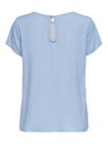 ONLFIRST ONE LIFE SS SOLID TOP WVN cashmere blue