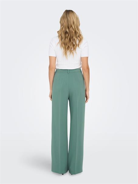 ONLFLAX HW STRAIGHT PANT TLR dark forest