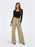 ONLFLAX HW STRAIGHT PANT TLR tannin