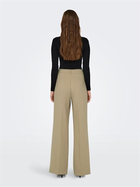 ONLFLAX HW STRAIGHT PANT TLR tannin