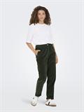 ONLFLORA MW ELA CORD CARROT PANT PNT rosin