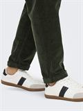 ONLFLORA MW ELA CORD CARROT PANT PNT rosin