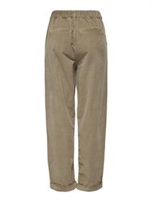 ONLFLORA MW ELA CORD CARROT PANT PNT weathered teak
