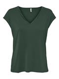 ONLFREE LIFE S/S MOD.V-NECK TOP JRS NOOS sycamore