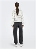 ONLGEENA 7/8 STRIPE O-NECK KNT NOOS cloud dancer1