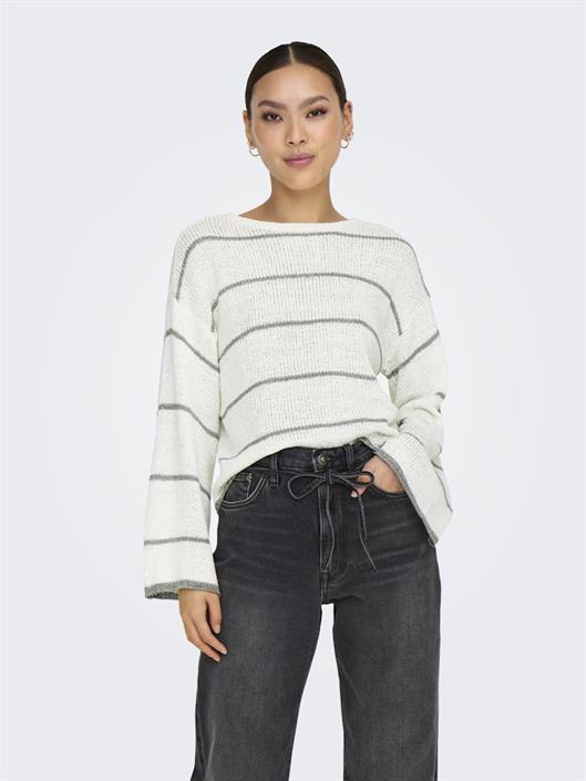 onlgeena-7-8-stripe-o-neck-knt-noos-cloud-dancer1
