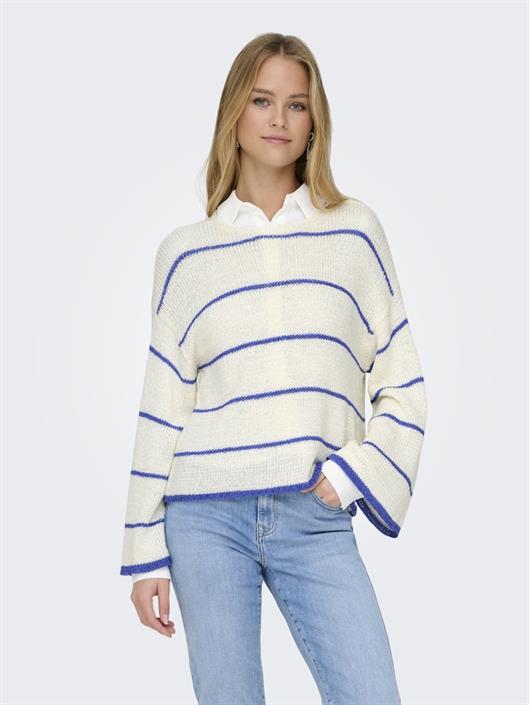 onlgeena-7-8-stripe-o-neck-knt-noos-cloud-dancer2