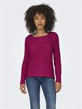 ONLGEENA XO L/S PULLOVER KNT NOOS granita