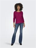 ONLGEENA XO L/S PULLOVER KNT NOOS granita