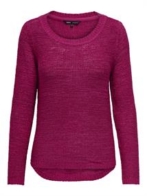 ONLGEENA XO L/S PULLOVER KNT NOOS granita