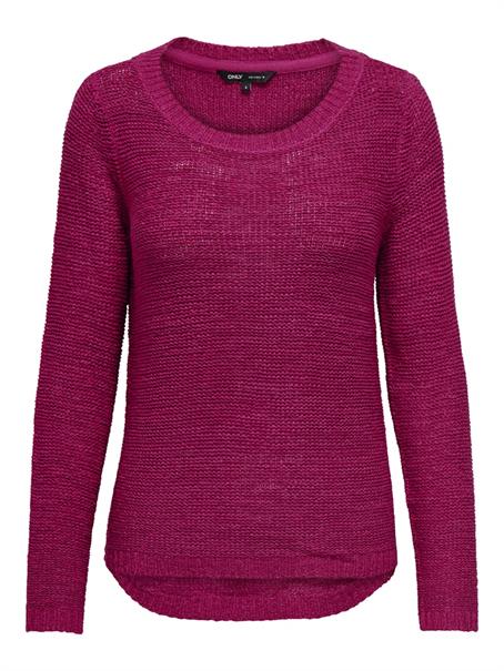 ONLGEENA XO L/S PULLOVER KNT NOOS granita
