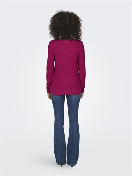 ONLGEENA XO L/S PULLOVER KNT NOOS granita