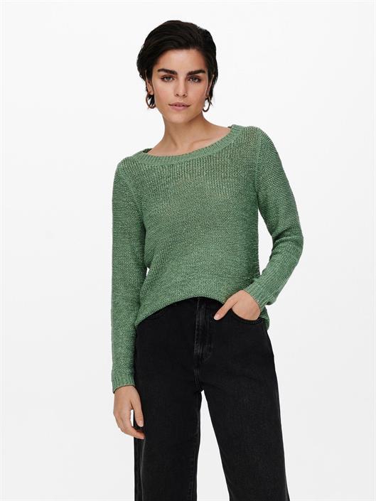 onlgeena-xo-l-s-pullover-knt-noos-hedge-green