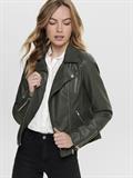 ONLGEMMA FAUX LEATHER BIKER OTW NOOS beluga