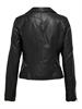 ONLGEMMA FAUX LEATHER BIKER OTW NOOS black