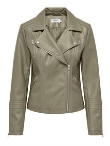 ONLGEMMA FAUX LEATHER BIKER OTW NOOS mermaid