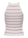 ONLGEMMA SL SCALLOP STRIPE O-NECK KNT cloud dancer2