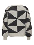 ONLGEORGINA LIFE LS JQ O-NECK KNT oatmeal