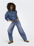 ONLGIANNA MW STRAIGHT DOT596 DNM NOOS medium blue denim
