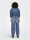 ONLGIANNA MW STRAIGHT DOT596 DNM NOOS medium blue denim