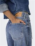 ONLGIANNA MW STRAIGHT DOT596 DNM NOOS medium blue denim