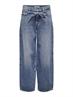 ONLGIANNA MW STRAIGHT DOT596 DNM NOOS medium blue denim