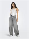 ONLGIANNA MW STRAIGHT DOT757 DNM NOOS medium grey denim