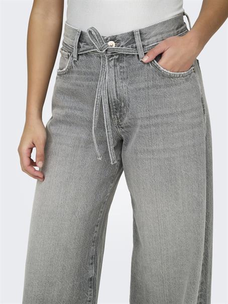ONLGIANNA MW STRAIGHT DOT757 DNM NOOS medium grey denim