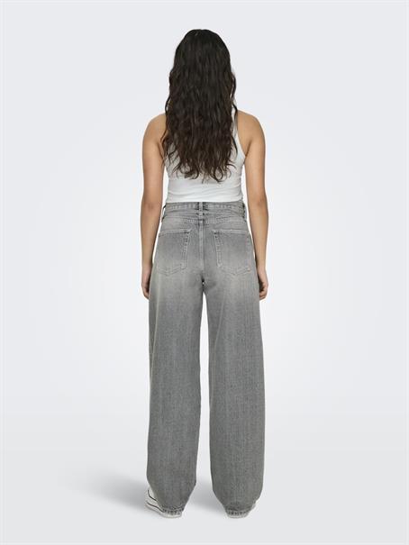 ONLGIANNA MW STRAIGHT DOT757 DNM NOOS medium grey denim