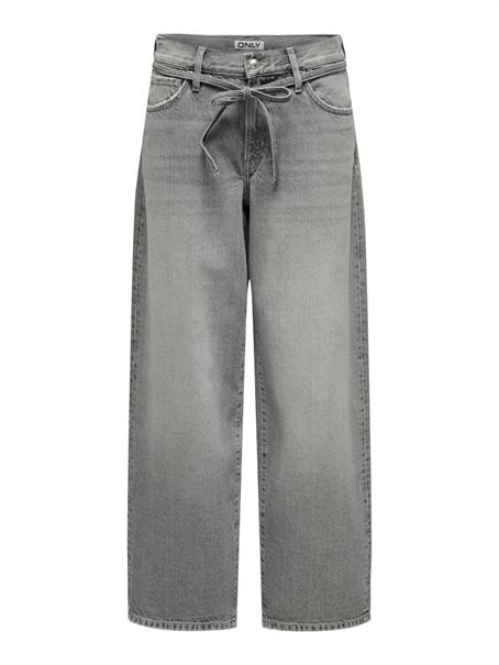 ONLGIANNA MW STRAIGHT DOT757 DNM NOOS medium grey denim