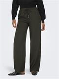 ONLGINNY HW WIDE PULL-UP PANT OY PNT black olive