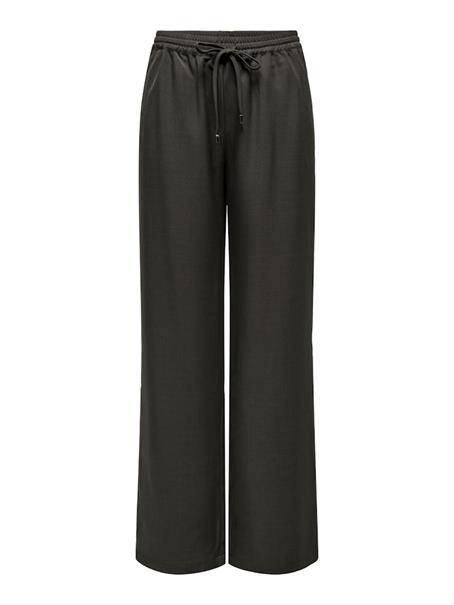 ONLGINNY HW WIDE PULL-UP PANT OY PNT black olive