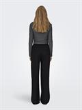 ONLGINNY HW WIDE PULL-UP PANT OY PNT black