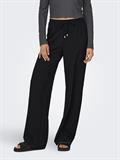 ONLGINNY HW WIDE PULL-UP PANT OY PNT black