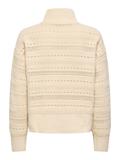 ONLGLOBE LS PATTERN HIGHNECK BF KNT birch