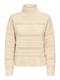 ONLGLOBE LS PATTERN HIGHNECK BF KNT birch