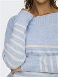 ONLGLORY LIFE LS BOATNECK KNT NCA soft chambray